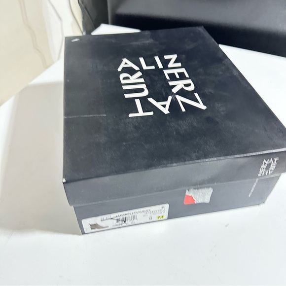 Naturalizer Sampson Tan Nubuck Block Heel Zip Chelsea Ankle Boots Size 9M NIB - Picture 9 of 9